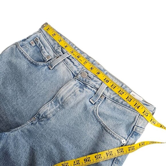 Ag Adriano Goldschmied Isabelle High Rise Straight Crop Jeans,Contour 360, 29 - Picture 3 of 9